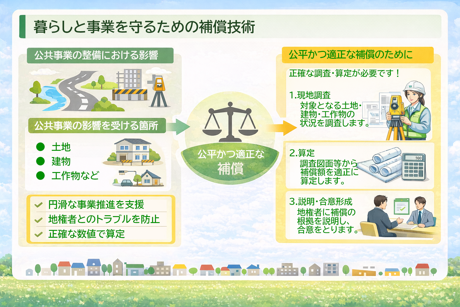 補償業務の説明画像